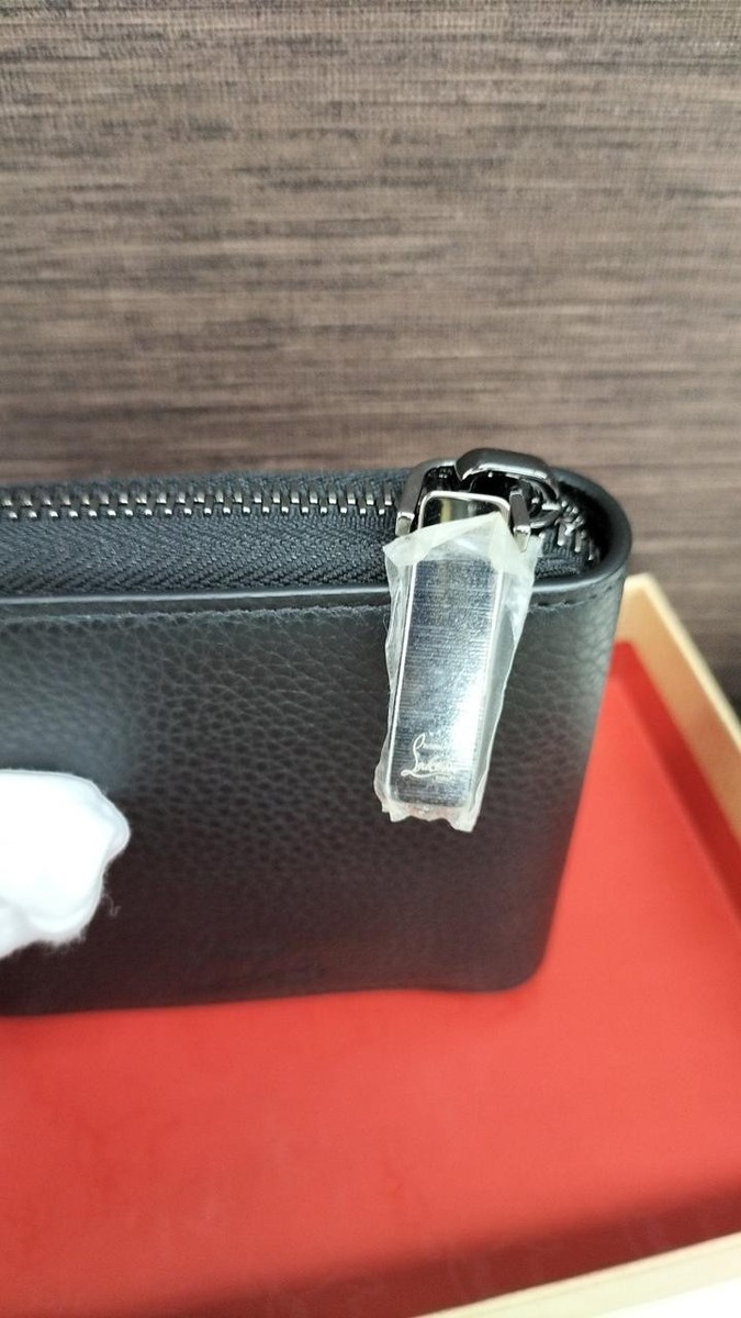 Christian Louboutin Zip-Around Mini Wallet with Box [Rank A