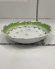 T&V Serving Bowl w/ Pink Roses and Green and Gold Accents — photo 1