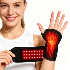 Cordless Wrist Heating Pad for Carpal Tunnel  Arthritis, Heated Wrist Brace ...