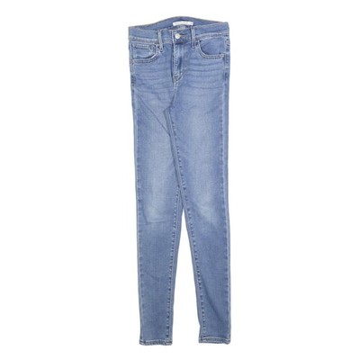Levi's 720 Damen Jeans Blau Slim Skinny Denim W25 L30 Stretch