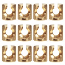 12 Pcs Throttle and Idle Cable Ferrules for Harley Davidson 1982-2017 Carbure...