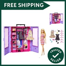 Image of Fashionistas Ultimate Closet Portable Fashion Toy with Doll, Clothing, Access...