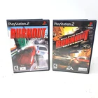 Burnout 1 & Burnout: Revenge PS2 (Sony PlayStation 2, 2005) CIB Complete Tested