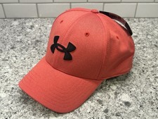 NWT Under Armour Blitzing Cap Baseball Hat Red/Black Large/X-Large 1376700