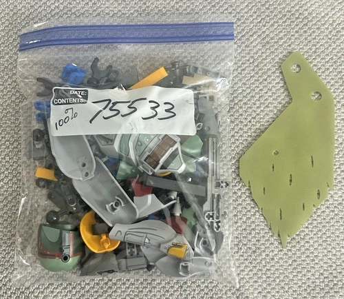 75533 LEGO Star Wars Boba Fett Buildable Figure, 100% Complete, Retired