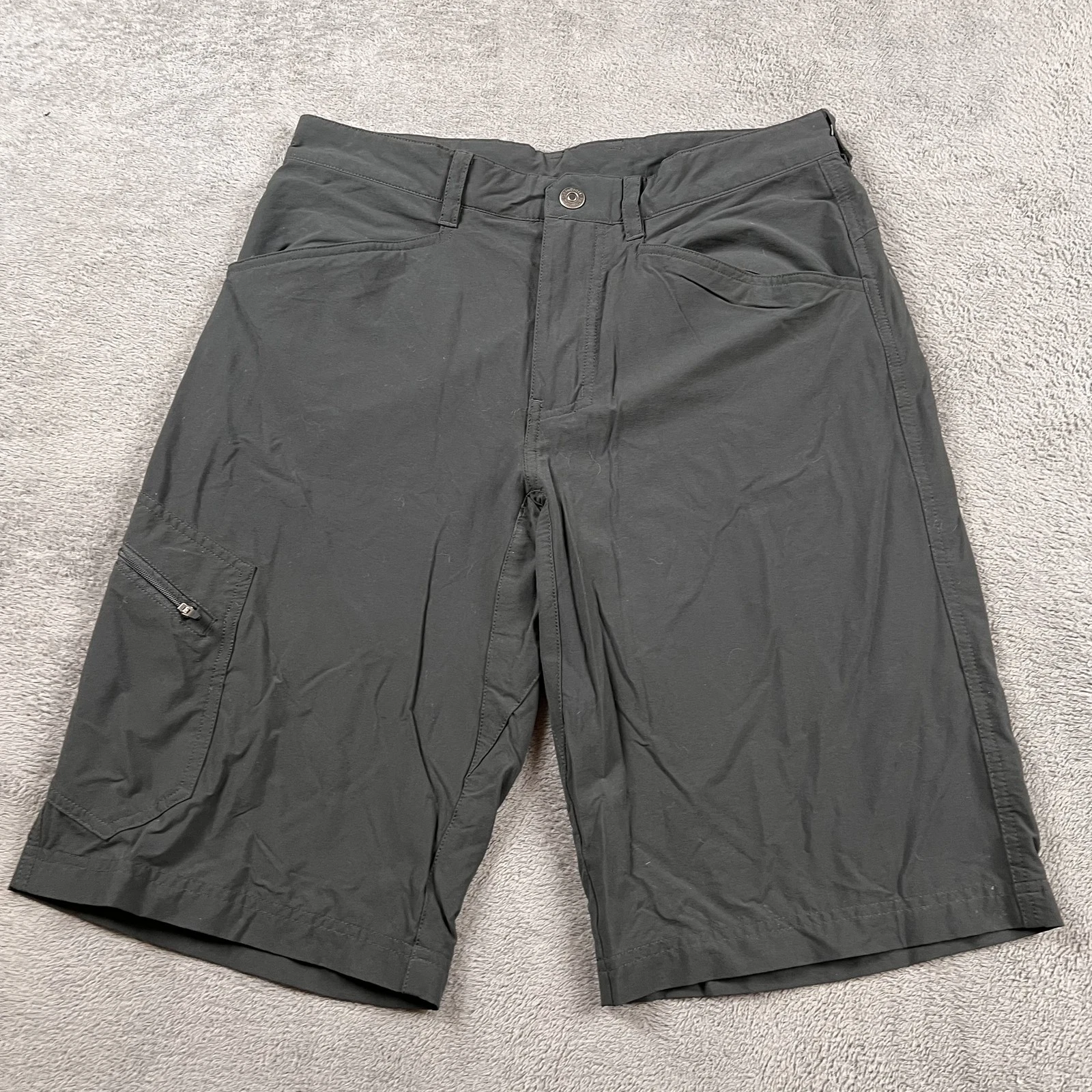 Patagonia Shorts Mens 32 Hiking Outdoor Zip Pocket Lightweight Nylon Spandex