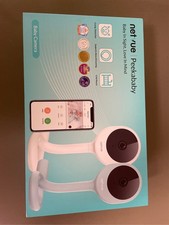 NETVUE Peekababy Baby Camera with Wireless Audio, Adjustable Crib Mount Monitor,