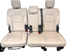2016 Ford Explorer Platinum 2nd Row Rear Leather Bench Seats Heated