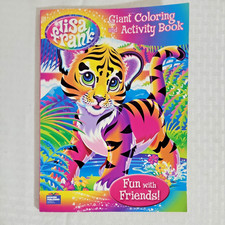Lisa Frank 2010 Giant Coloring Activity Book Fun With Friends Tiger NEW Unused