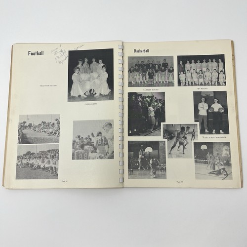 Vintage 1962-63 Jerstad Agerholm Junior High School Annuario Racine, Wisconsin - Foto 9 di 12
