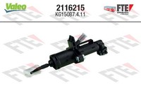 Geberzylinder, Kupplung FÜR Skoda Fabia II Combi (545) - Valeo 2116215