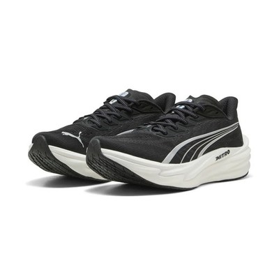 Puma Deviate Nitro 4 PUMA Black PUMA White 312123-01 Men's Size oki04