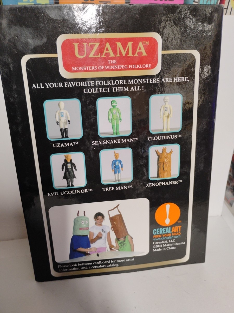 Marcel Dzama 2004 Cereal Art Action Figure Uzama Set Of 6 Rare