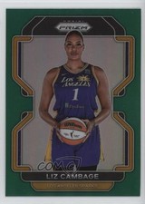 2022 Panini Prizm WNBA Green Prizm Liz Cambage #70 0y59