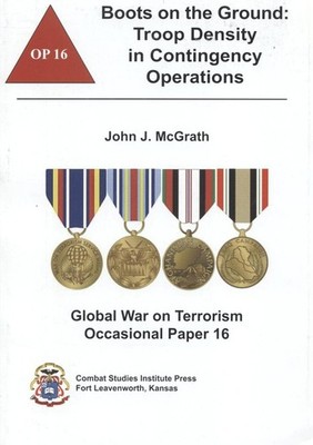 Boots on the Ground: Troop Density in Contingency Operations: 16