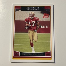 2006 Topps Football Brandon Williams San Francisco 49ers RC Rookie Card #347. rookie card picture