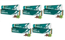 5 X Himalaya Herbal Ayurvedic Hiora k Toothpaste 100 gm FAST SHIPPING