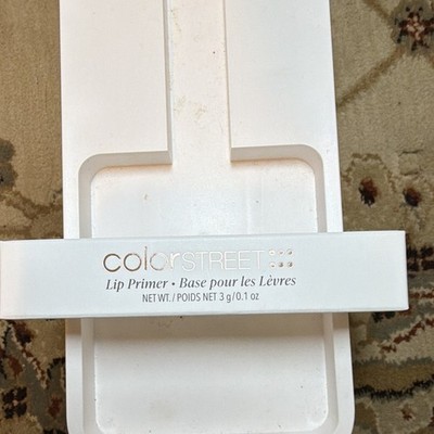 Color Street Clear Lipstick Primer Stick Sheer Long Lasting 0.1 oz