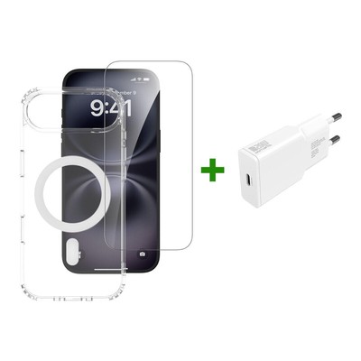 4smarts 3in1 Premium Starter Set für Apple iPhone Air MagSafe-kompatibel