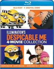 Illumination's Despicable Me 4-Movie Collection - Blu-ray + Digital Blu-ray