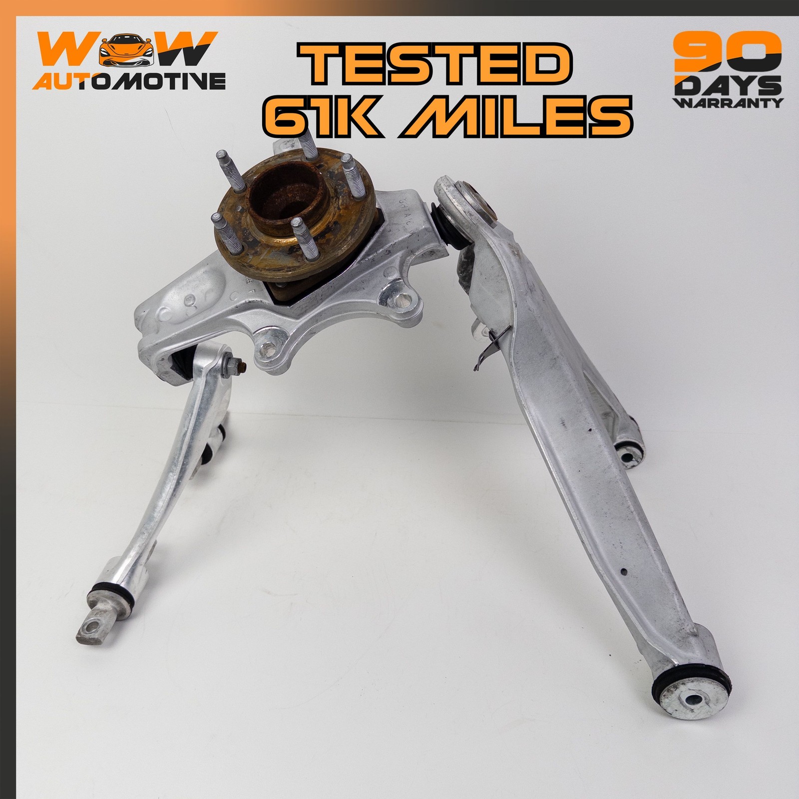 04-13 CHEVROLET CORVETTE C6 XLR FRONT RIGHT STEERING KNUCKLE CONTROL ARM SET OEM