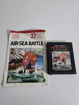 Air Sea Battle - Atari 2600 mit Handbuch PAL UK Retro Vintage Spiel