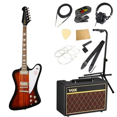 Epiphone Firebird Vintage Sunburst 11-Piece Beginner's Set with