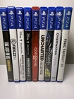 PS4 Game Lot 9 Games – God of War Last of Us Uncharted Horizon + More Clean CIB
