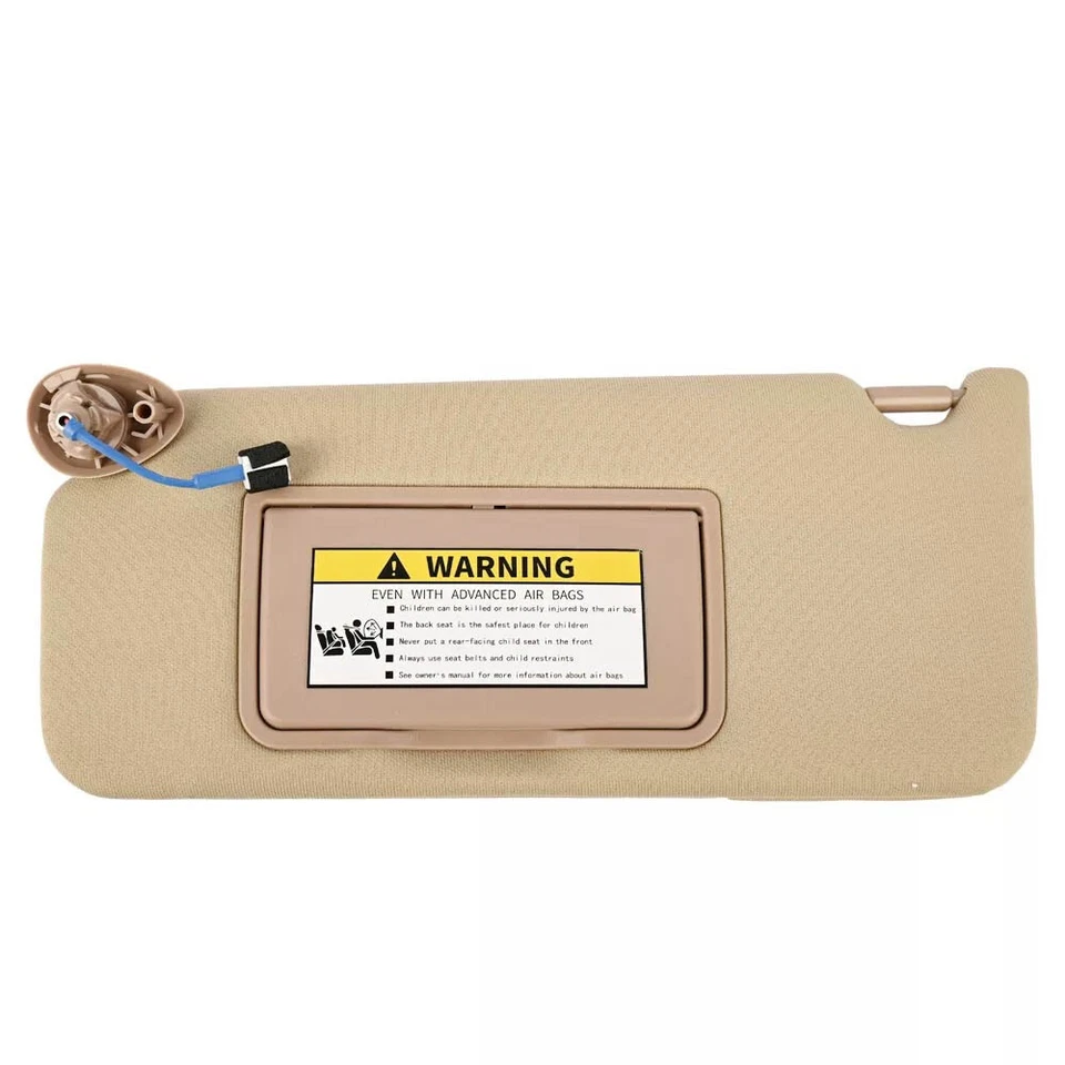 Beige Driver Side Sun Visor For Honda Accord Crosstour 08-17 83280-TA5-A51ZA US Foto 3 de 4