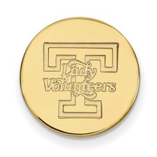 14K Yellow Gold U. of Tennessee Lady Volunteers 15mm Lapel or Tie Pin