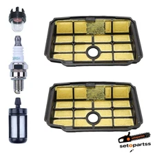 for Stihl MS193T MS193TC Air Fuel Filter Spark Plug Primer Bulb Tune Up Kit NEW
