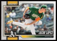2026 Topps Series 1 Celebration Jacob Lopez #76 Athletics