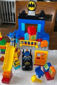 Lot of 2 Lego Duplo Batman The Joker's Challenge & Batcave Adventure Superheroes