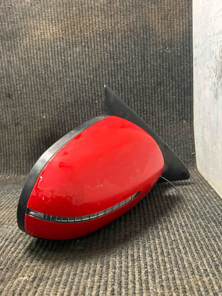 Fits 2011-2013 Kia Forte, Red Right Door Mirror Assembly, OEM:876201M015 - Imagem 2 de 4