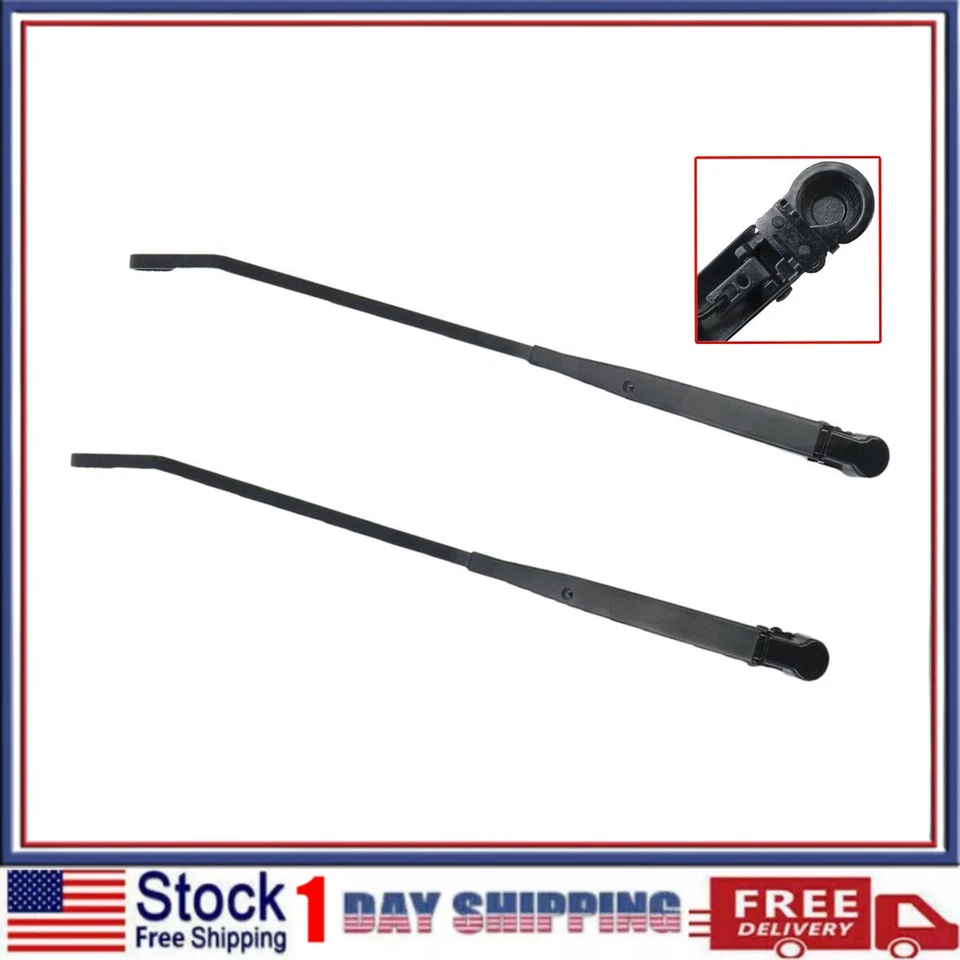 Juego de brazos limpiaparabrisas delantero para Ford Bronco 1991-1996 Ford F-150 1991-1996 Foto 3 de 4