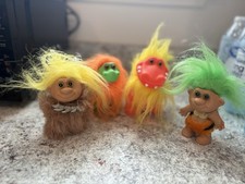 1992 Rare Dinotroll  s- Set Of 4