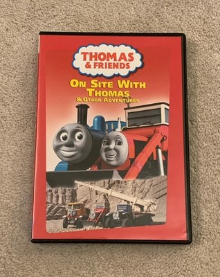 Thomas & Friends On Site With Thomas & Other Adventures DVD *Tested, Working*