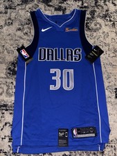 Nike Aeroswift Small Dallas Mavericks Seth Curry #30 Blue Icon Edition Jersey
