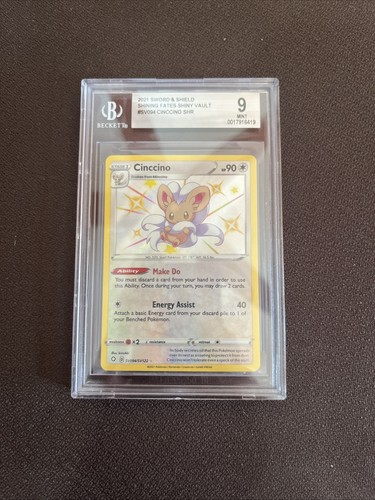 Cinccino graded BGS 9 for sale on eBay