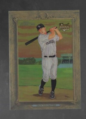 2007 Topps Turkey Red Chrome Refractors #163 Troy Tulowitzki ROOKIE CAR ID:69306