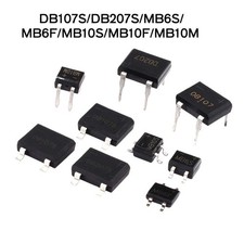 Bridge Rectifier Single Phase DB107S/DB207S/MB6S/MB6F/MB10S/MB10F/MB10M