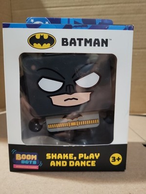 Boom Bots Interactive Dc Batman Figure- Shake, Play And Dance. Plays Music!