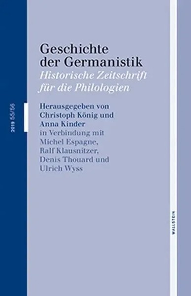 Christoph KöNig | Geschichte Der Germanistik | Taschenbuch | Deutsch (2019)-image