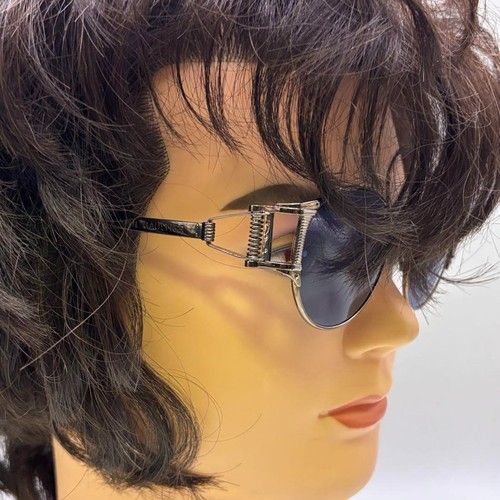 Gafas de sol Jean Paul Gaultier 56-5105 50◻︎19 135 lentes azules Japón vintage con estuche - Imagen 18 de 19