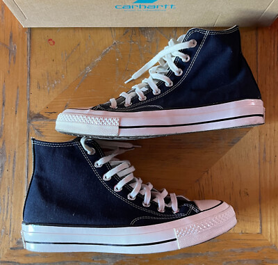 Converse x Carhartt WIP Renew Men's Size 8 Chuck 70 Hi Brown Navy