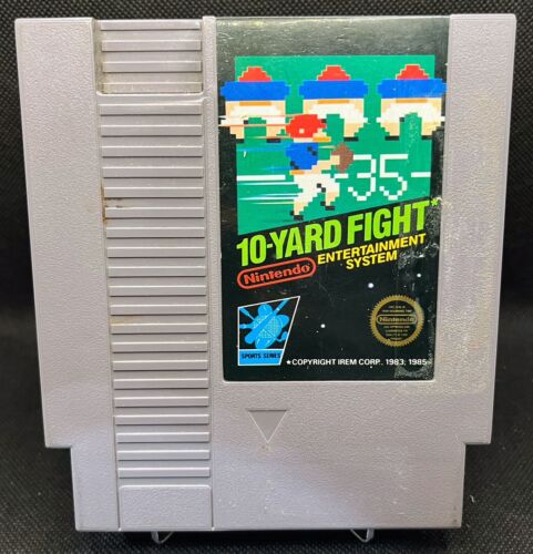 10-Yard Fight [Football] — Nintendo NES Video Game | Tested & Works - Picture 1 of 7