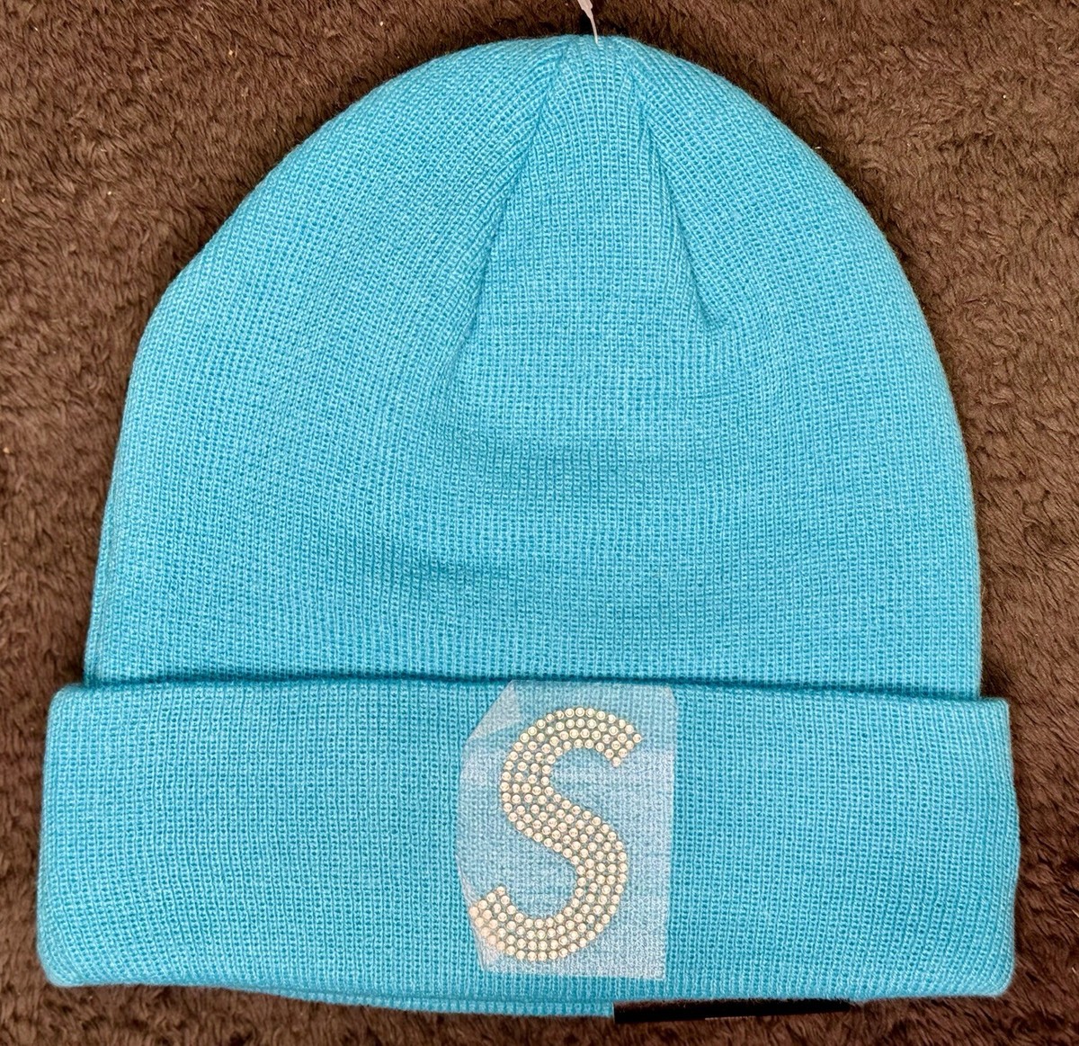 supreme Sロゴ Swarovski S Logo Beanie Supreme New Era Swarovski S Logo Beanie (SS21) - $88