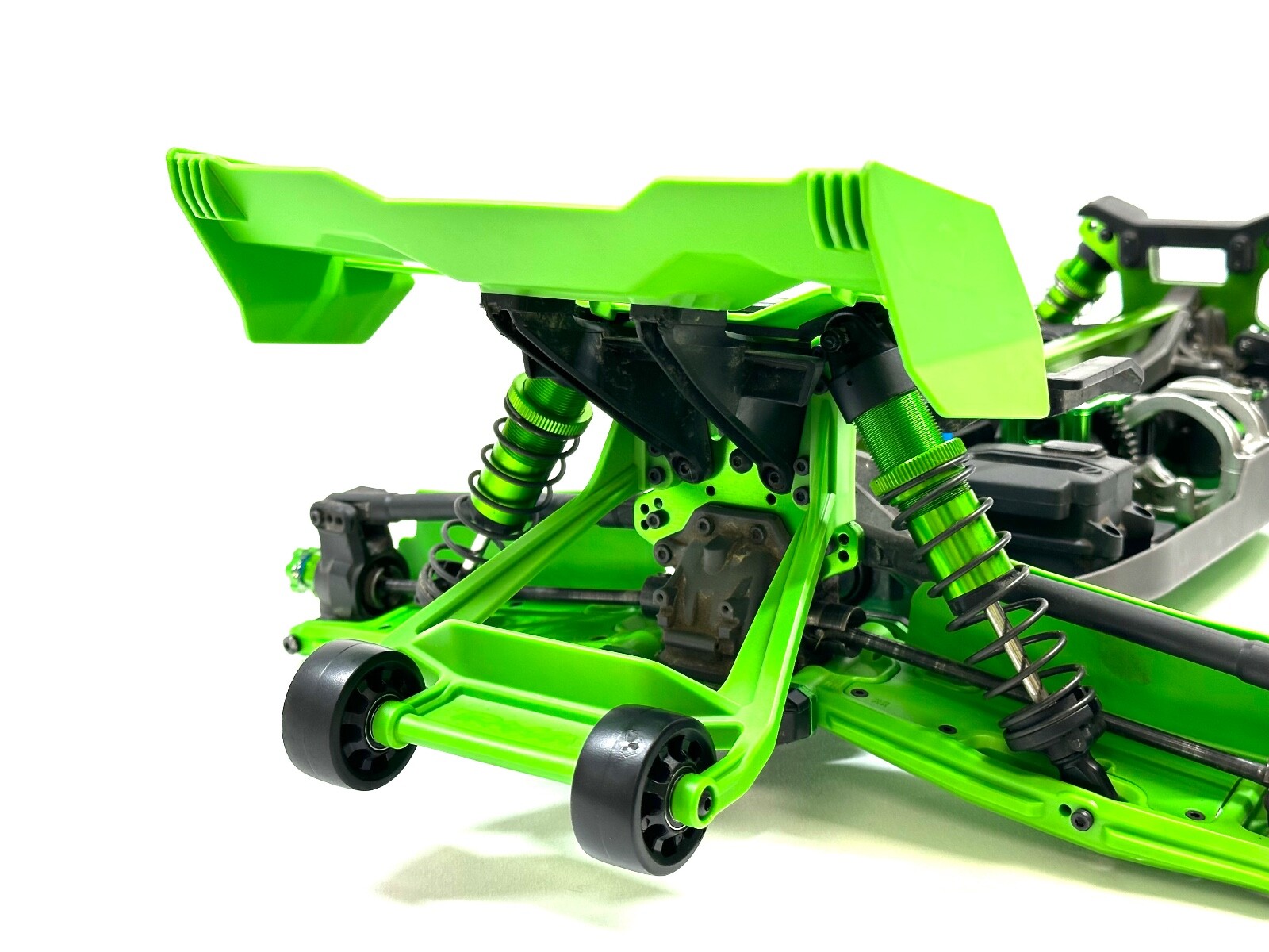 TRAXXAS SLEDGE 1/8 4WD MONSTER TRUCK COMPLETE SLIDER CHASSIS GREEN w