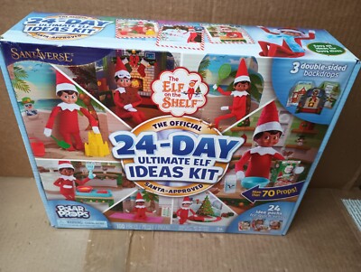 New The Elf Of The Shelf 24-Day Ultimate Elf Ideas Kit Elf Not Included 70 Props