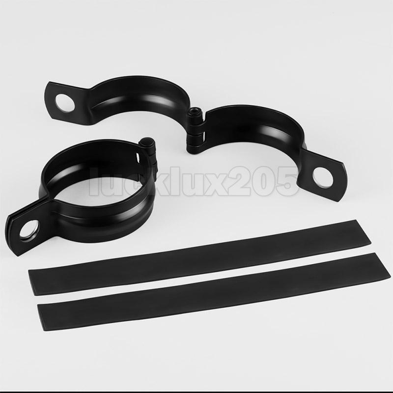 2X 37mm50mm Motorcycle Front Fork Tubes Turn Signal Clamp Mount Holder
